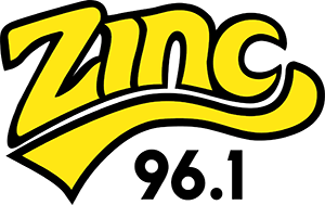 Yellow word “Zinc” in a bold, stylised font with a sweeping underline, set against a black background.